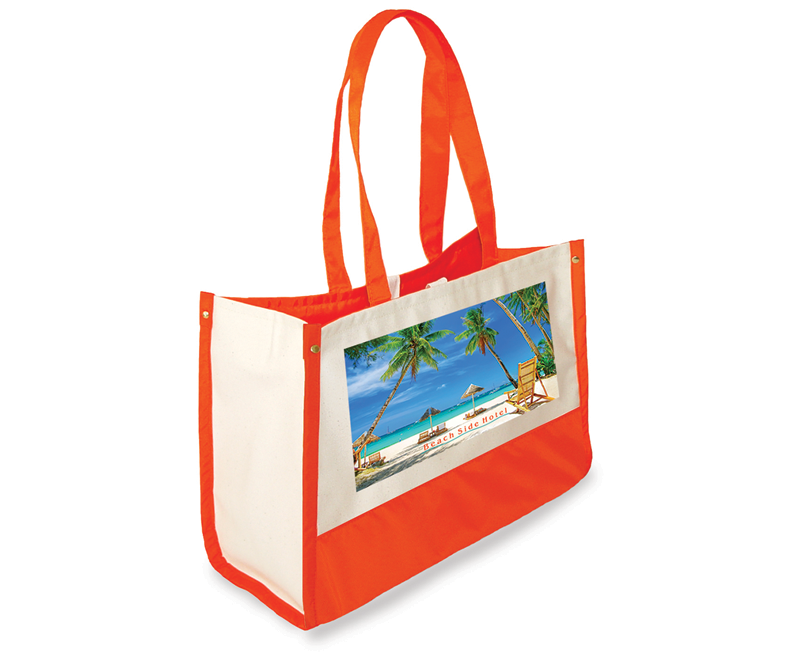 790N Fashion Tote with Nylon Accents