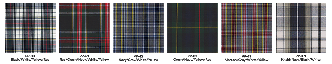 Tartan Collection Fabric Styles
